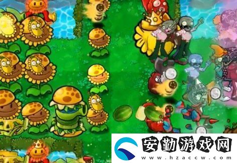 植物大戰(zhàn)僵尸雜交版冒險(xiǎn)56關(guān)怎么快速產(chǎn)生陽(yáng)光