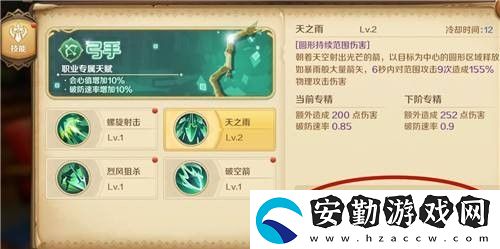 龍之國物語弓手技能加點(diǎn)圖