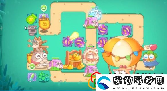 保衛(wèi)蘿卜4第35關怎么過
