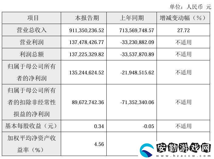 中微半導(dǎo)體2024年業(yè)績(jī)大反轉(zhuǎn)
