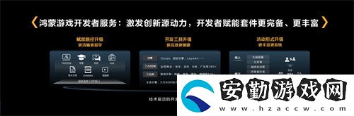 鴻蒙游戲開發(fā)者服務升級