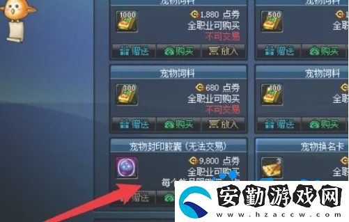 dnf寵物封印膠囊怎么用不了