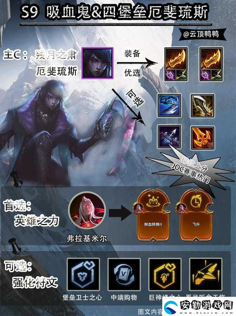 云頂之弈月男厄斐琉斯封神指南！一回合12殺的超強(qiáng)套路公開(kāi)