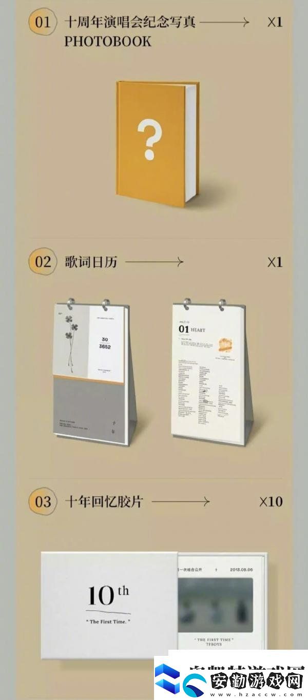 TFBOYS十年紀(jì)念專輯配置有哪些